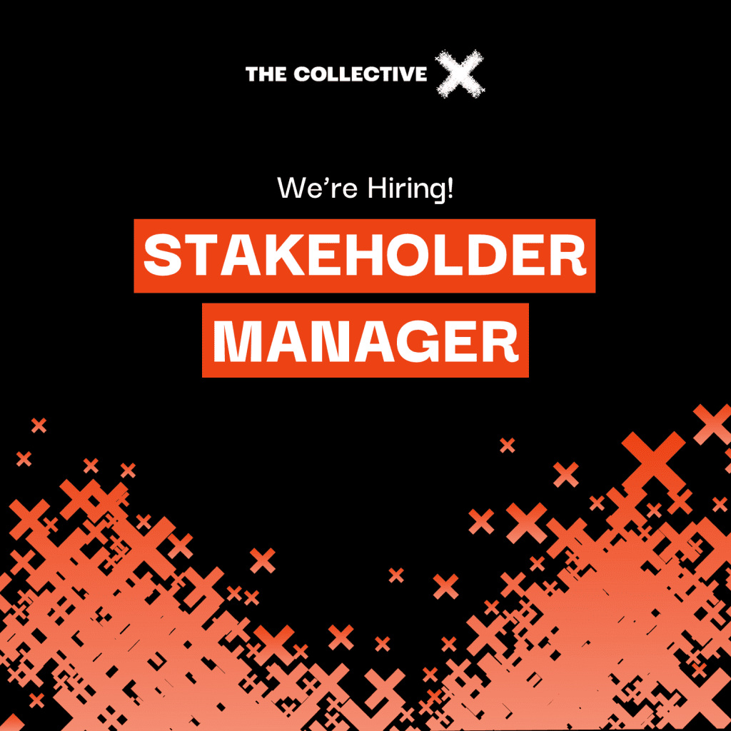 The Collective X is looking to hire a Stakeholder Manager to join the team on a contract basis based either in Johannesburg or Cape Town. The successful candidate will play a crucial role in identifying and engaging with key stakeholders, including employers, training providers, industry partners, and government entities.