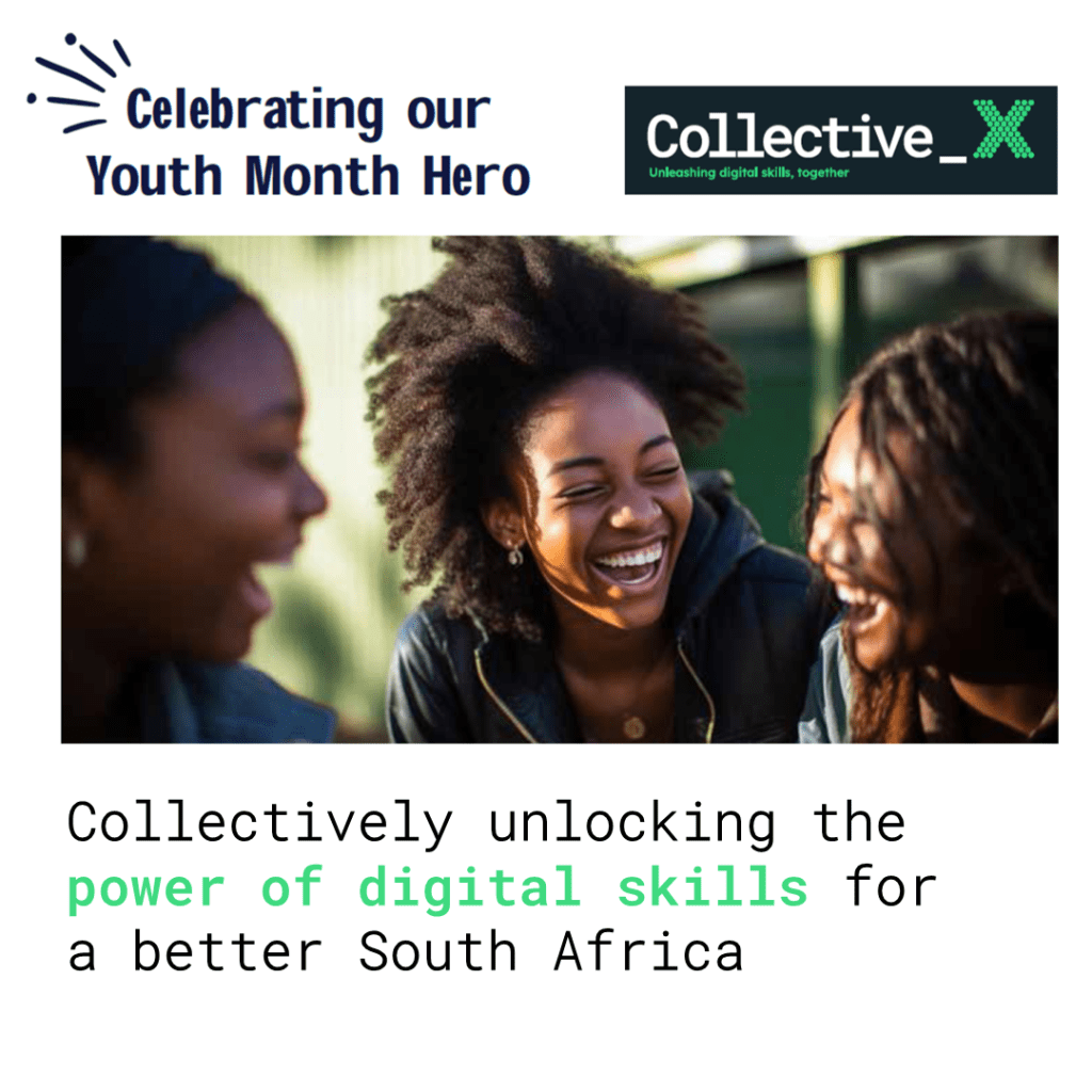 The Collective X is a not-for-profit organisation dedicated to fostering digital skills across South Africa. By cultivating a well-coordinated ecosystem, they aim to amplify digital skills through collaboration, concentrated efforts, and targeted solutions.